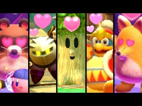 Kirby Star Allies - All Bosses You Can Befriend + Meta Knight Easter Egg - UC-2wnBgTMRwgwkAkHq4V2rg