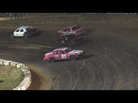 04/13/24 JR. Crown Vic Feature Event - Cochran Motor Speedway Season Opener - dirt track racing video image