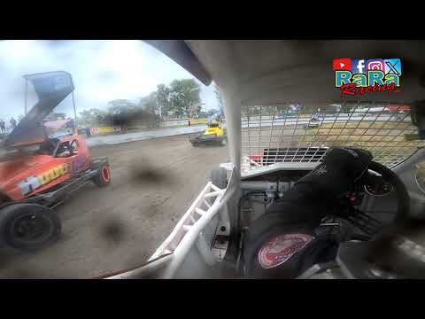 Heat 3 - 10 augustus 2024 - Onboard Brisca F1 Stockcar FRL79 Louw de Vries ACON Autocross RaRaRacing - dirt track racing video image