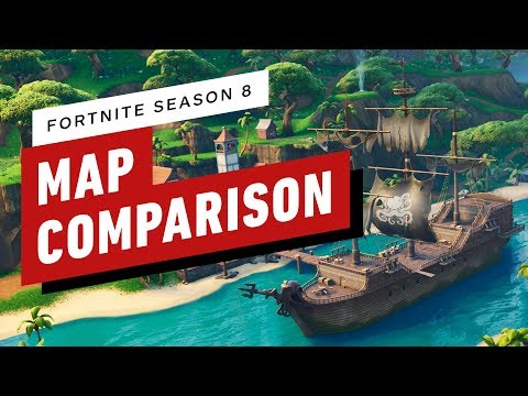 Fortnite: New Map Season 8 Comparison! - UCKy1dAqELo0zrOtPkf0eTMw