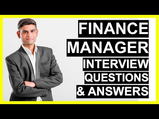 How To Hire A Finance Manager?