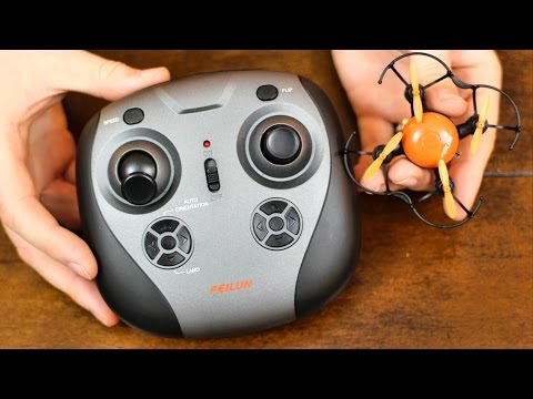 Auto Landing Mini Drone - FEILUN FX133 - RTF Indoor Quadcopter - TheRcSaylors - UCYWhRC3xtD_acDIZdr53huA