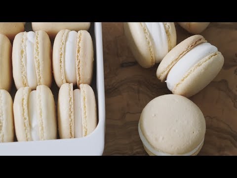 우유 마카롱 만들기 Milk Macarons | 한세 HANSE