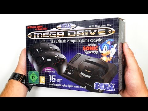Unboxing Sega Mega Drive MINI - UCRg2tBkpKYDxOKtX3GvLZcQ