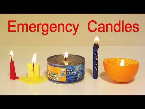 How to Make 5 Emergency Candles - Life Hacks - UC0rDDvHM7u_7aWgAojSXl1Q