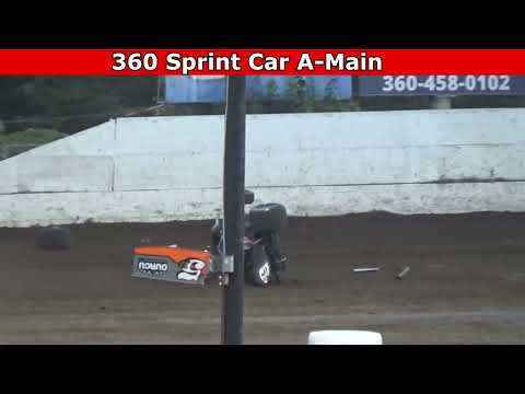 Grays Harbor Raceway - July 20, 2024 - Destry Miller Flip - dirt track racing video image