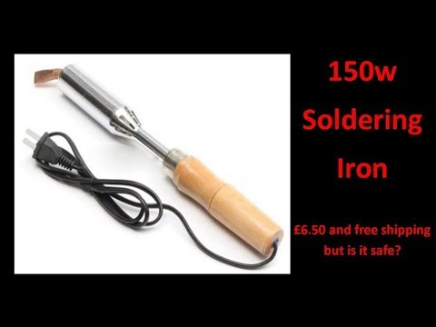 Making a 150w Soldering Iron safe to use - UCHqwzhcFOsoFFh33Uy8rAgQ