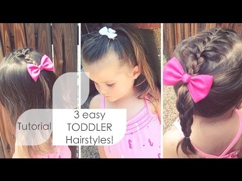 3 Easy Toddler Hairstyles ♡ TUTORIAL! - UCcZ2nCUn7vSlMfY5PoH982Q