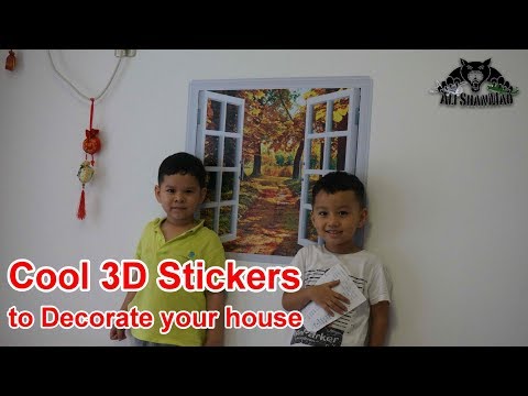 Smart Home Cool 3D Stickers 3D Wall Art for your house - UCsFctXdFnbeoKpLefdEloEQ