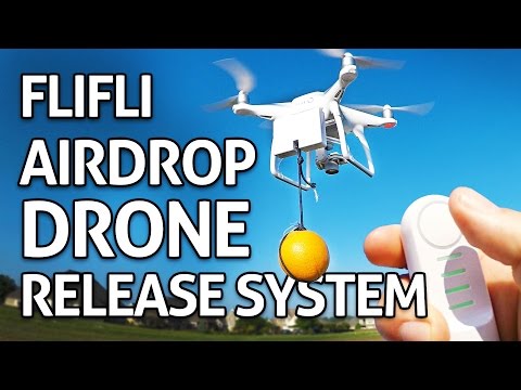 DRONE AirDrop!! FLiFLi Payload Release + Drop REVIEW - UCgyvzxg11MtNDfgDQKqlPvQ