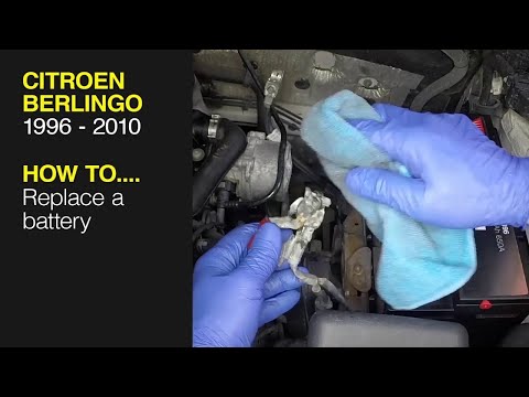 Hoe vervang je de batterij van de Citroën Berlingo Citroen Berlingo MK 1