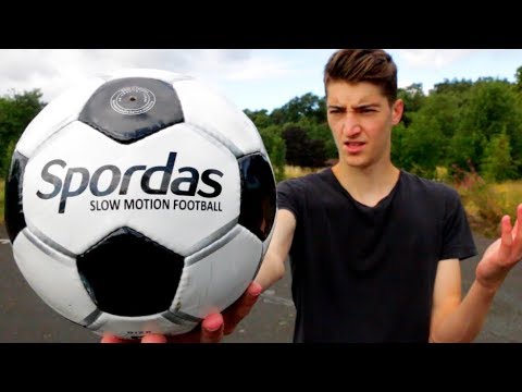Testing a 'SLOW MOTION' Football!! - UCtg9Di0mubuM_Cpw9OTRaDQ