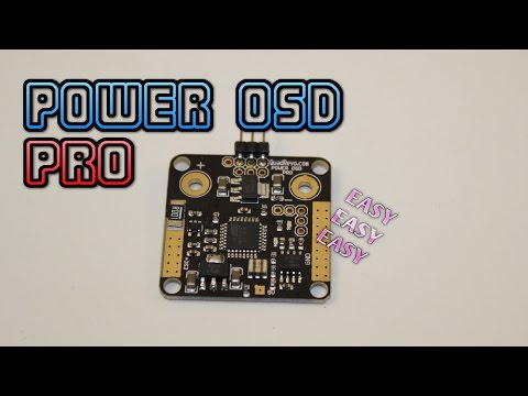 Easiest OSD for a Quadcopter EVER!! POWER OSD PRO - UC3ioIOr3tH6Yz8qzr418R-g