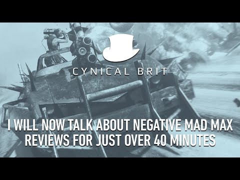 I will now talk about negative Mad Max reviews for just over 40 minutes - UCy1Ms_5qBTawC-k7PVjHXKQ