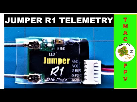 JUMPER R1 RECEIVER TELEMETRY SETUP - UCwCM9ac31ioNZahI2dOMUHw