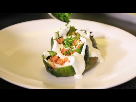 Chiles rellenos de atún con chipotle en frío - Receta fácil de preparar - UCvg_5WAbGznrT5qMZjaXFGA