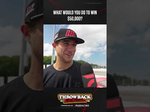 😲 Doug Barnes Jr. seems willing to do whatever it takes to win the #CARSTour #ThrowbackClassic - dirt track racing video image