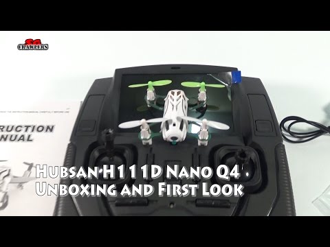 Hubsan H111D Nano Q4 5.8G FPV With 720P HD Camera RC Quadcopter RTF Unboxing and First Look - UCfrs2WW2Qb0bvlD2RmKKsyw
