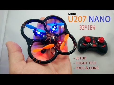 NIHUI U207 Nano QuadCopter Drone REVIEW [Setup, Flight Test, Pros & Cons] - UCVQWy-DTLpRqnuA17WZkjRQ