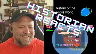 Historian Reacts - History Of The Entire World, I Guess — YouLoop