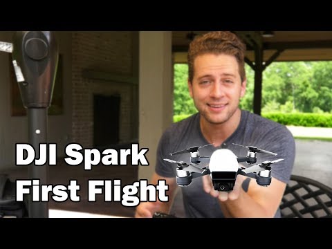 DJI Spark - First Flight + Review - UCnAtkFduPVfovckNr3un1FA