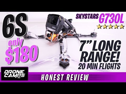 6S LONG RANGE FPV 7" Quad for $180 - SKYSTARS G730L - Honest Review & Flights - UCwojJxGQ0SNeVV09mKlnonA