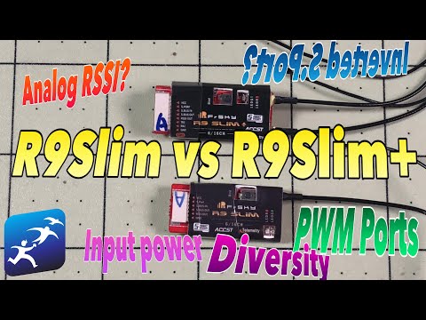 FrSky R9Slim and R9Slim+ Receiver Shootout, What is the difference? - UCzuKp01-3GrlkohHo664aoA