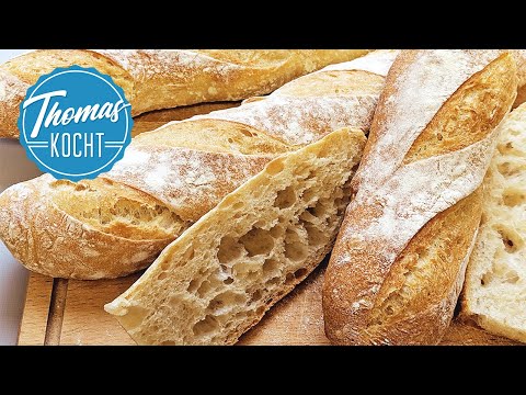 Baguette backen wie in Frankreich | Rezept