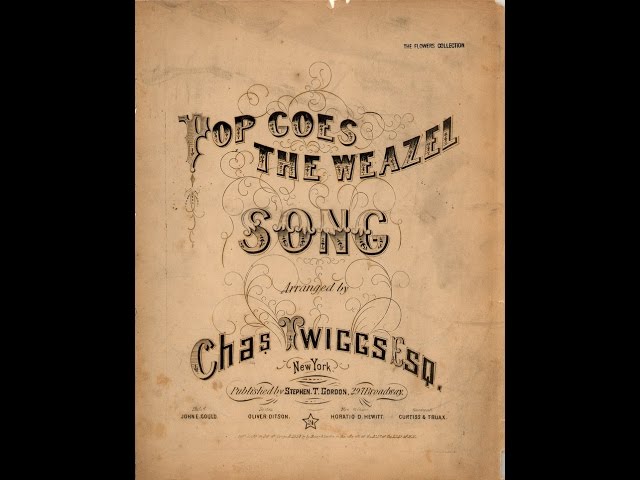 Pop Goes the Weasel – The Best Music Sheet