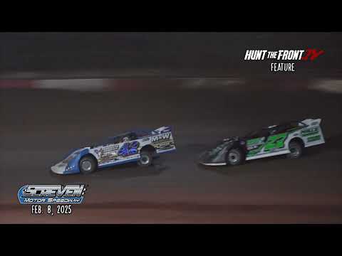 Highlights 604 Crates Feature Screven Motorplex Park Feb 8, 2025 - dirt track racing video image