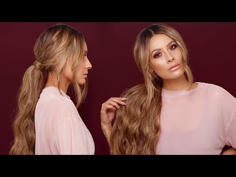 HOW TO: LONG MESSY PONYTAIL | DESI PERKINS - UCG9nVSLp4nQlW79sY5ihRrg