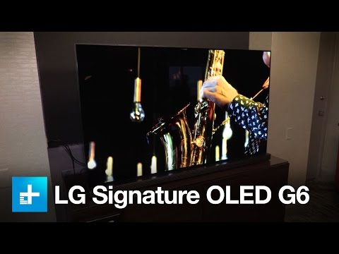 LG Signature OLED G6 - Hands on at CES 2016 - UC8wXC0ZCfGt3HaVLy_fdTQw