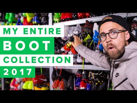 My football boot collection 2017 explained | the ultimate boot nerd video - UC5SQGzkWyQSW_fe-URgq7xw