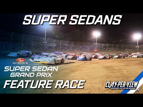 Super Sedans | 50th Grand Prix - Latrobe - 18th Jan 2025 | Clay-Per-View - dirt track racing video image