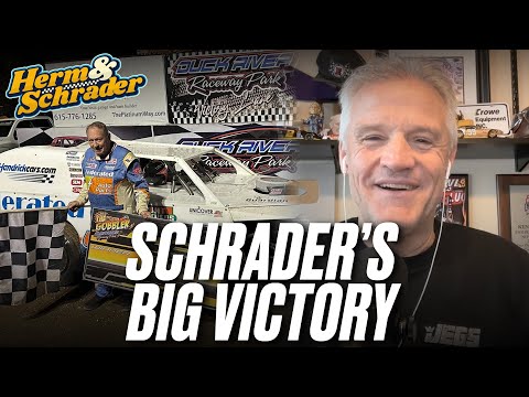 Schrader's Dirt Win, Dale Jr. Turns Back Time &amp; NASCAR's Awards Banquet - dirt track racing video image