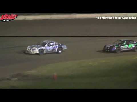 USRA Stock Car Iron Man Challenge - Deer Creek Speedway 07/26/2012 - dirt track racing video image