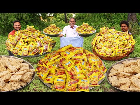 Maggi Masala Noodles Recipe | Wow Yummy Lamb Maggi Noodles Recipe By Grandpa