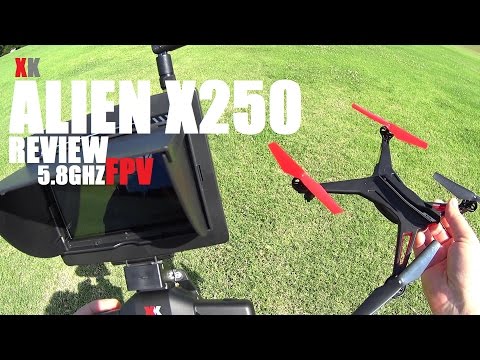 XK ALIEN X250 5.8GHZ FPV Quadcopter Review - [Flight Test, Pros & Cons, Mods!] - UCVQWy-DTLpRqnuA17WZkjRQ