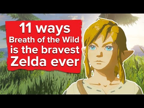 11 Ways Zelda Breath of the Wild is the Bravest Zelda Ever - UCciKycgzURdymx-GRSY2_dA
