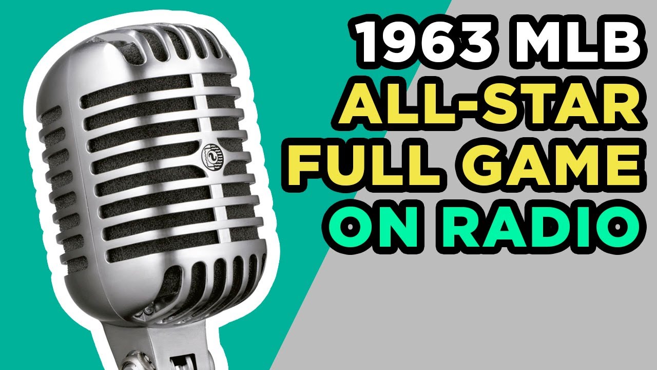 1963 MLB All-Star Game - Radio Broadcast video clip