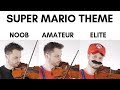 Violonistes jouant Super Mario