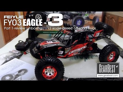 Feiyue FY03 Eagle-3 Desert Truck - Review 1 Unboxing - UC7jd-JN3RitkYxALS7ZOnhA