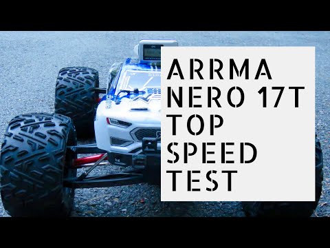Arrma Nero Top Speed Test on 17T -  How Fast Is The Arrma Nero? - Driftomaniacs - UCdsSO9nrFl8pwOdYnL-L0ZQ