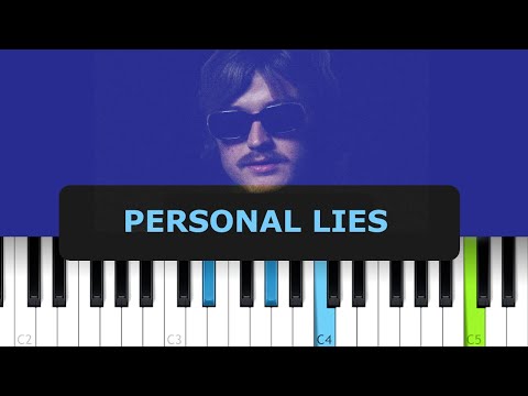 Djo - Personal Lies (Piano Tutorial)