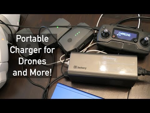 Portable Charger for Drones and More - Review of Jackery Power Bar - UCj8MpuOzkNz7L0mJhL3TDeA