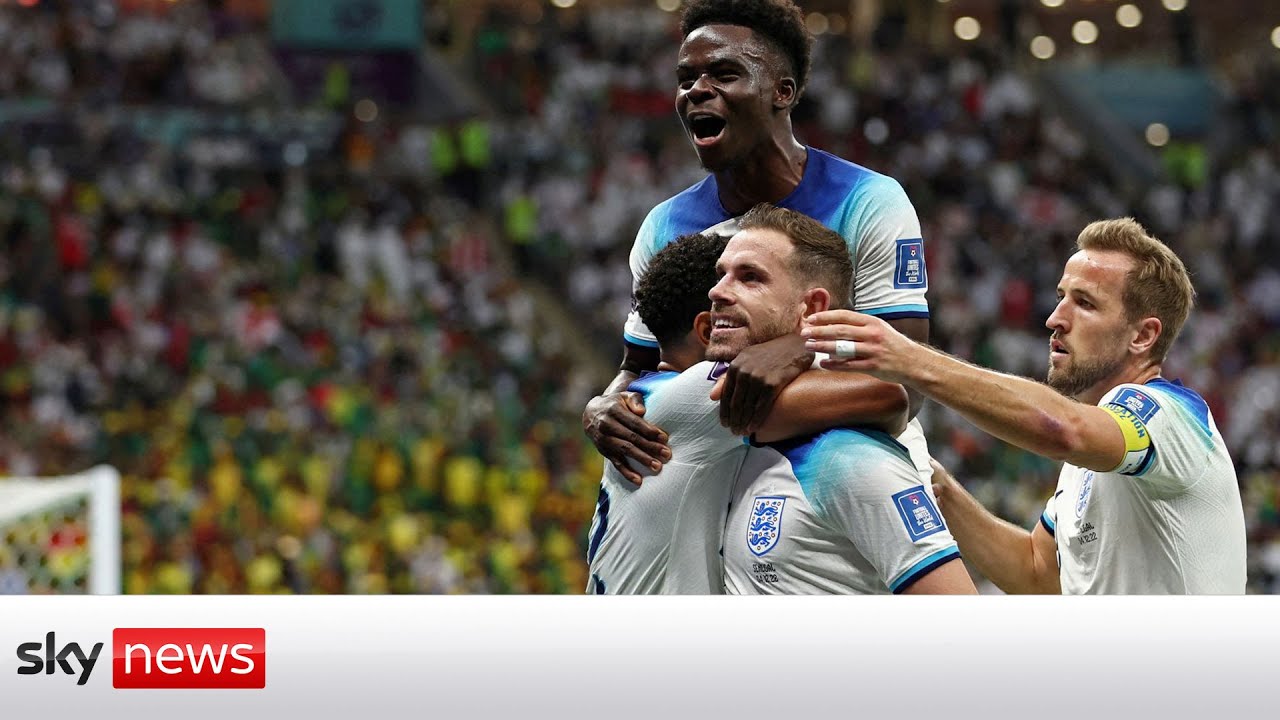World Cup: England cruise past Senegal & into the quarter-finals