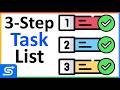 Stop Worrying & Start Doing A Simple Way to Organize Your Tasks[1]