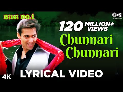 Chunnari Chunnari Lyrical Video - Biwi No.1 | Salman Khan & Sushmita Sen | Anu Malik - UCJrDMFOdv1I2k8n9oK_V21w