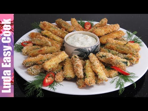 ЛУЧШАЯ ЗАКУСКА КАБАЧКИ ФРИ С СЫРОМ в ДУХОВКЕ Очень ХРУСТЯЩИЕ и ВКУСНЫЕ | Crispy Baked Zucchini - UCwZ6TJuh2PsR83k5PkkQx4A