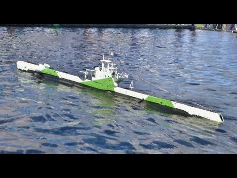 RC SCALE MODEL SUBMARINES IN ACTION & DETAIL AT SOUTHERN HEADCORN RC MODEL SHOW - 2017 - UCMQ5IpqQ9PoRKKJI2HkUxEw